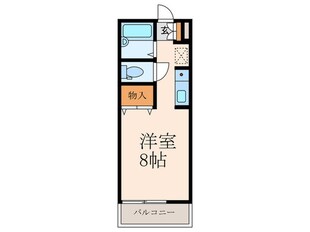 セジュール御幸橋の物件間取画像